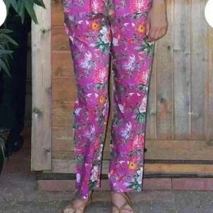 Summer Drawstring Floral Pants Sizes S-5x